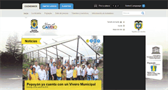 Desktop Screenshot of popayan.gov.co